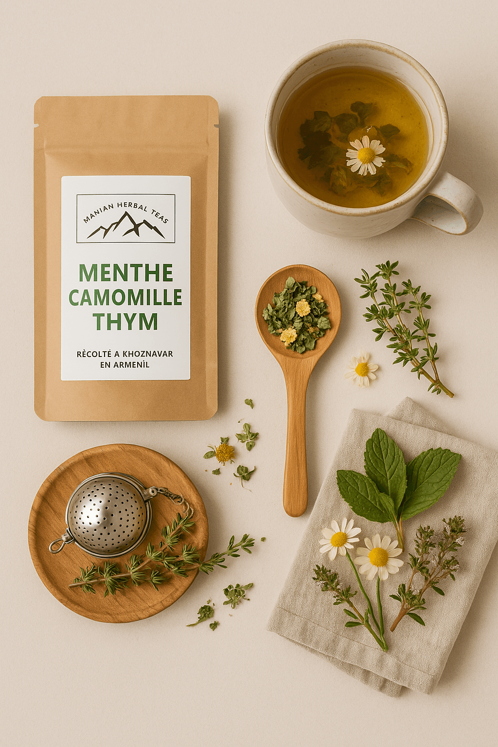 Mix by Manian - Menthe Camomille Thym